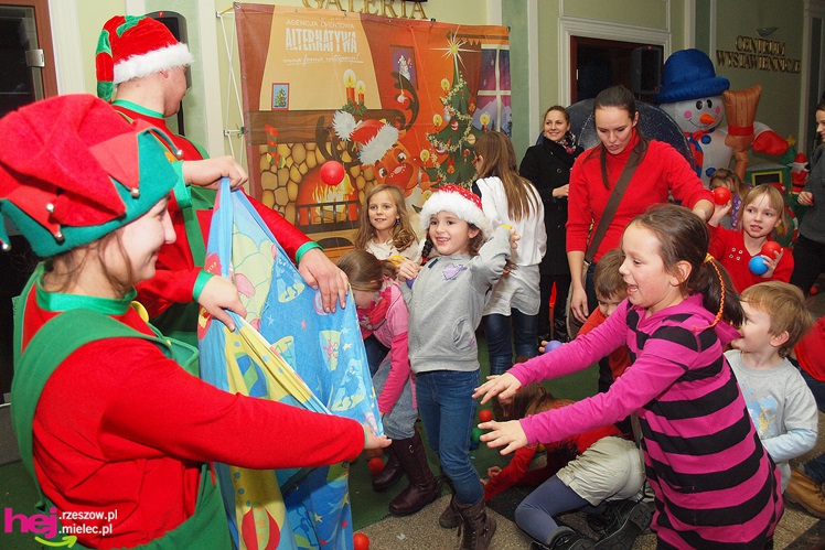 Święty Mikołaj spotkał się z małymi mieszkańcami Mielca