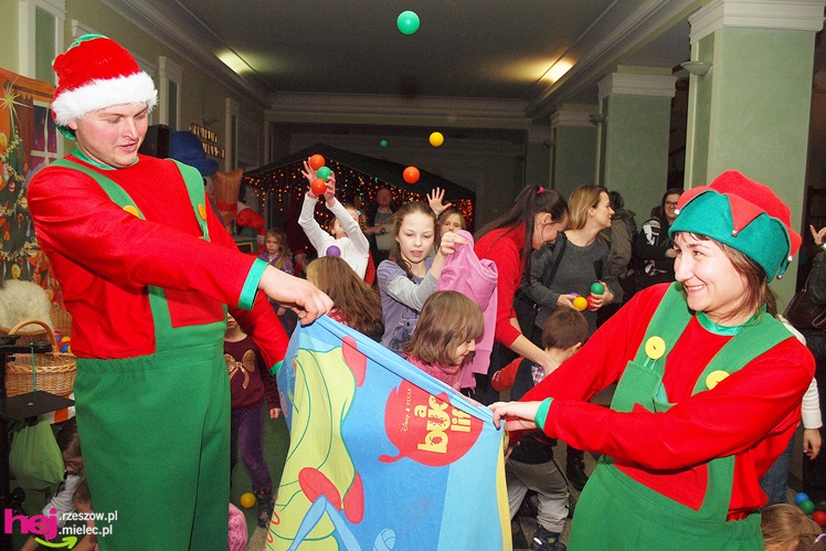 Święty Mikołaj spotkał się z małymi mieszkańcami Mielca