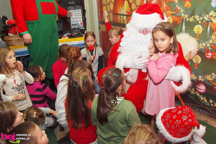 Święty Mikołaj spotkał się z małymi mieszkańcami Mielca