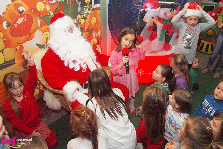 Święty Mikołaj spotkał się z małymi mieszkańcami Mielca
