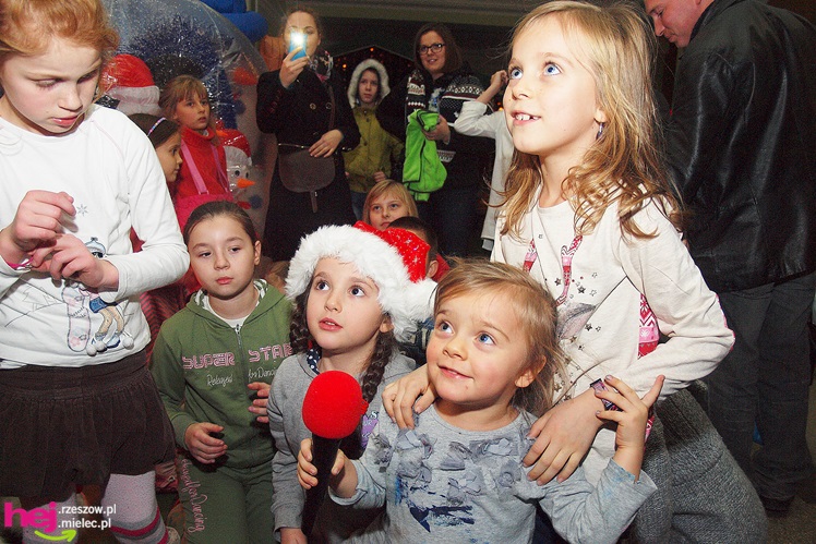 Święty Mikołaj spotkał się z małymi mieszkańcami Mielca