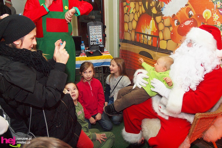 Święty Mikołaj spotkał się z małymi mieszkańcami Mielca
