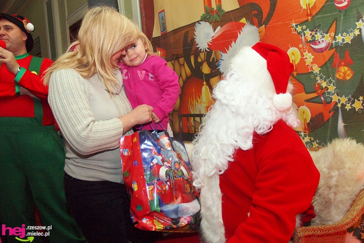 Święty Mikołaj spotkał się z małymi mieszkańcami Mielca