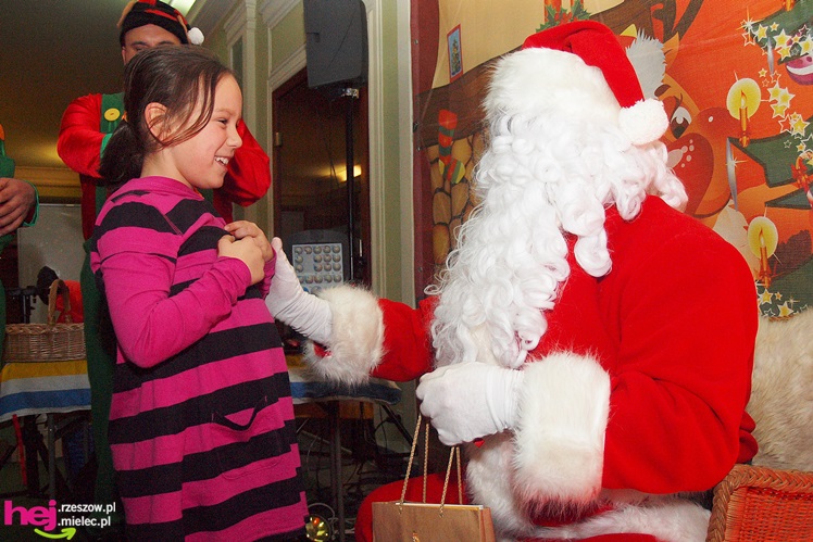Święty Mikołaj spotkał się z małymi mieszkańcami Mielca