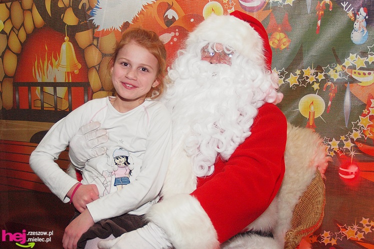 Święty Mikołaj spotkał się z małymi mieszkańcami Mielca