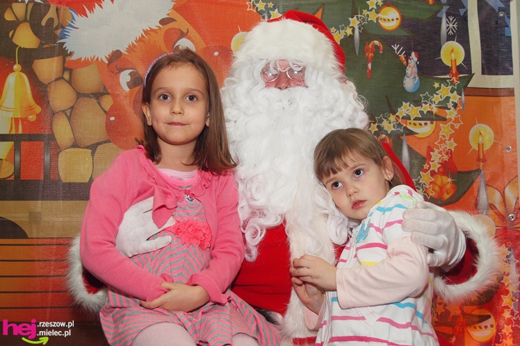 Święty Mikołaj spotkał się z małymi mieszkańcami Mielca