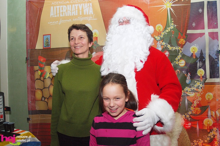 Święty Mikołaj spotkał się z małymi mieszkańcami Mielca