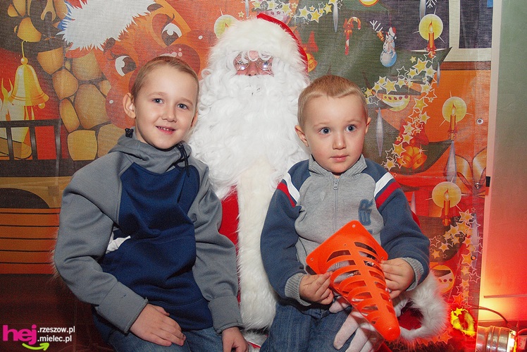 Święty Mikołaj spotkał się z małymi mieszkańcami Mielca