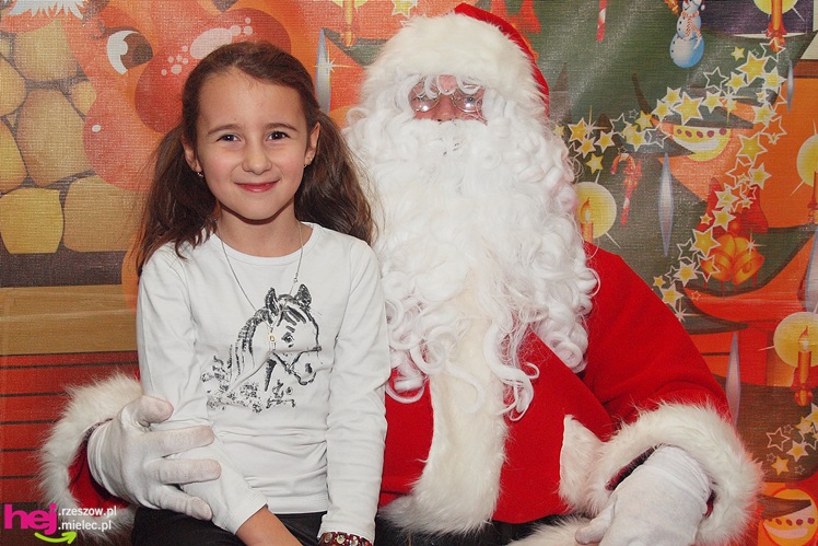 Święty Mikołaj spotkał się z małymi mieszkańcami Mielca