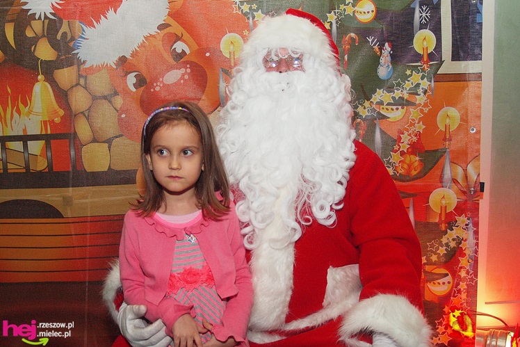 Święty Mikołaj spotkał się z małymi mieszkańcami Mielca
