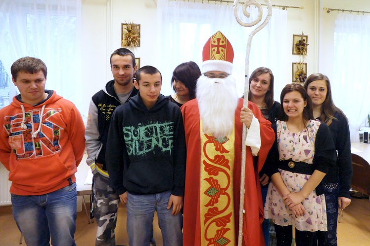 Mikołajki w Zespole Szkół CKR w Rzemieniu