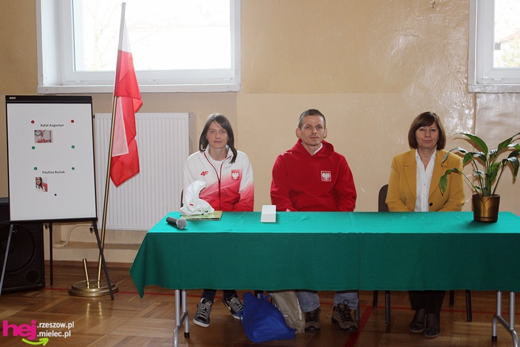 Olimpijczycy z Sokoła Mielec odwiedzili Gimnazjum numer 1