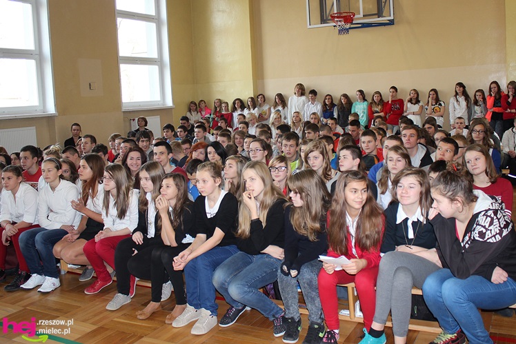 Olimpijczycy z Sokoła Mielec odwiedzili Gimnazjum numer 1