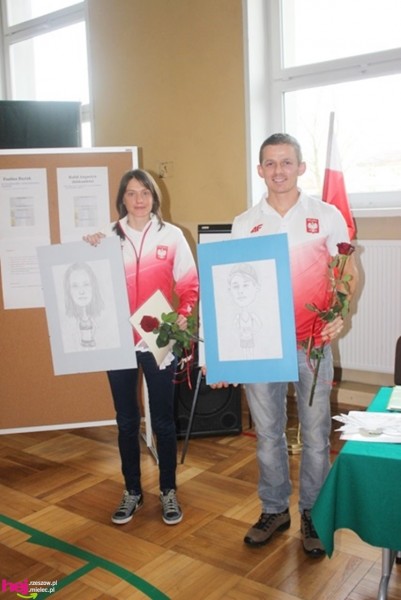 Olimpijczycy z Sokoła Mielec odwiedzili Gimnazjum numer 1