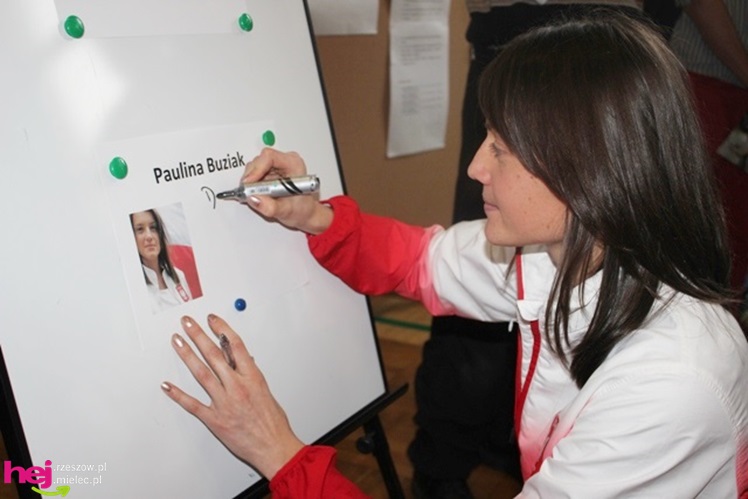 Olimpijczycy z Sokoła Mielec odwiedzili Gimnazjum numer 1