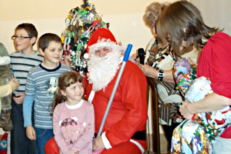 Mikołaj nie opuszcza ?Nowego życia?. Przyjaciele ze Stowarzyszenia przyjęli gościa