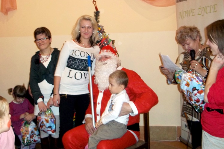 Mikołaj nie opuszcza ?Nowego życia?. Przyjaciele ze Stowarzyszenia przyjęli gościa