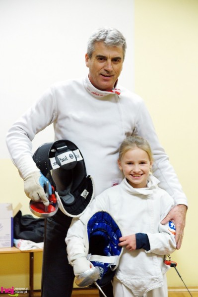 Mikołajkowy Turniej Szermierczy. Walczył nawet wiceprezydent Bieniek