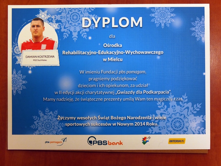 Uroczyste wręczenie nagrody konkursu ?Gwiazdy dla Podkarpacia?