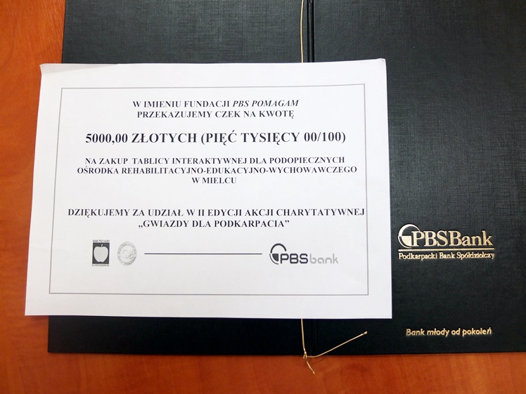 Uroczyste wręczenie nagrody konkursu ?Gwiazdy dla Podkarpacia?