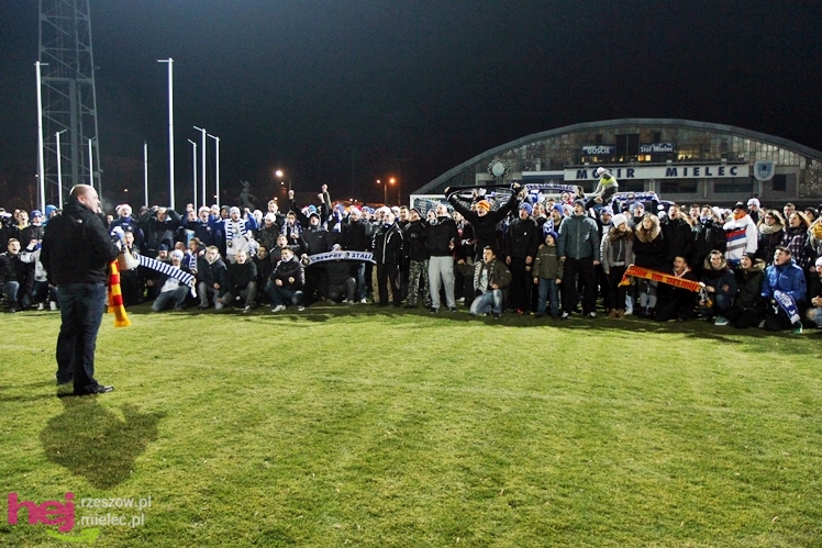 Mecz Wigilijny na Stadionie Miejskim: FKS Stal Mielec - Kibice Stali Mielec 4:6 (3:0)
