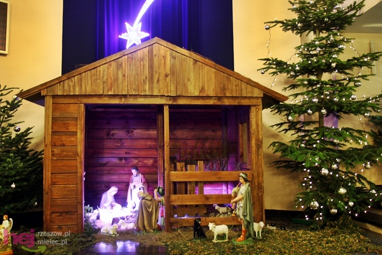 Piękne szopki największych mieleckich parafii