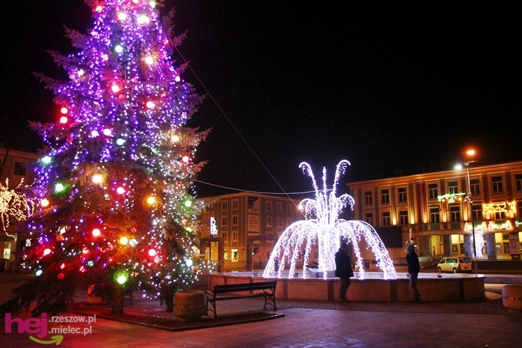 Świąteczny Mielec, czyli miasto w iluminacjach