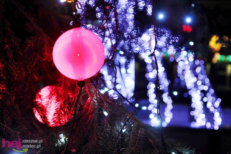Świąteczny Mielec, czyli miasto w iluminacjach