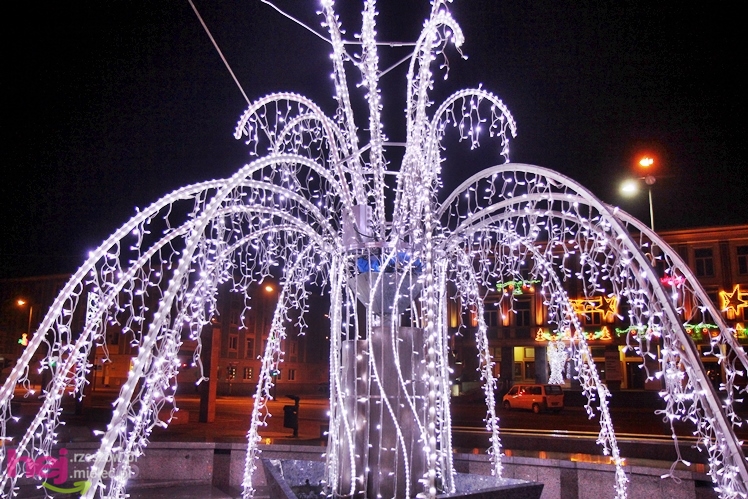 Świąteczny Mielec, czyli miasto w iluminacjach