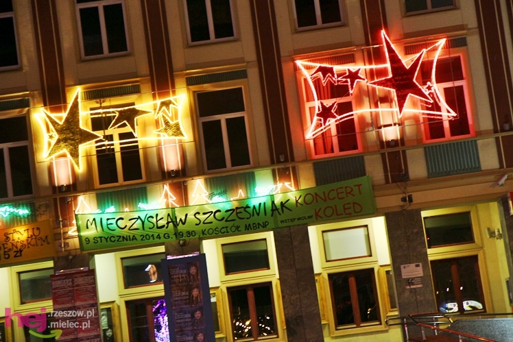 Świąteczny Mielec, czyli miasto w iluminacjach