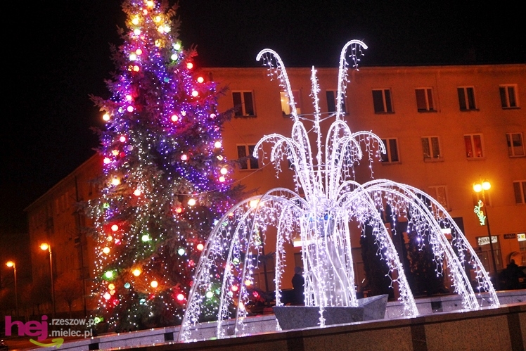Świąteczny Mielec, czyli miasto w iluminacjach
