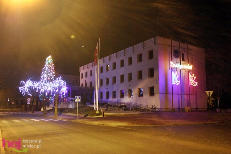 Świąteczny Mielec, czyli miasto w iluminacjach