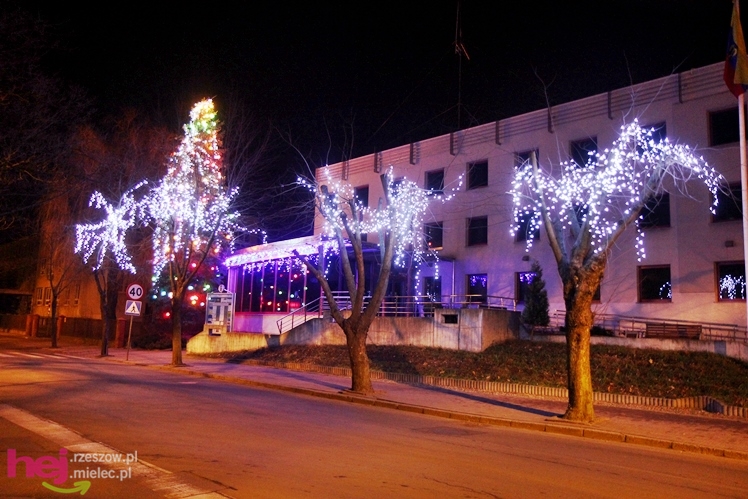 Świąteczny Mielec, czyli miasto w iluminacjach