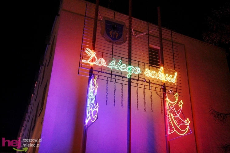 Świąteczny Mielec, czyli miasto w iluminacjach