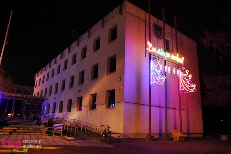 Świąteczny Mielec, czyli miasto w iluminacjach