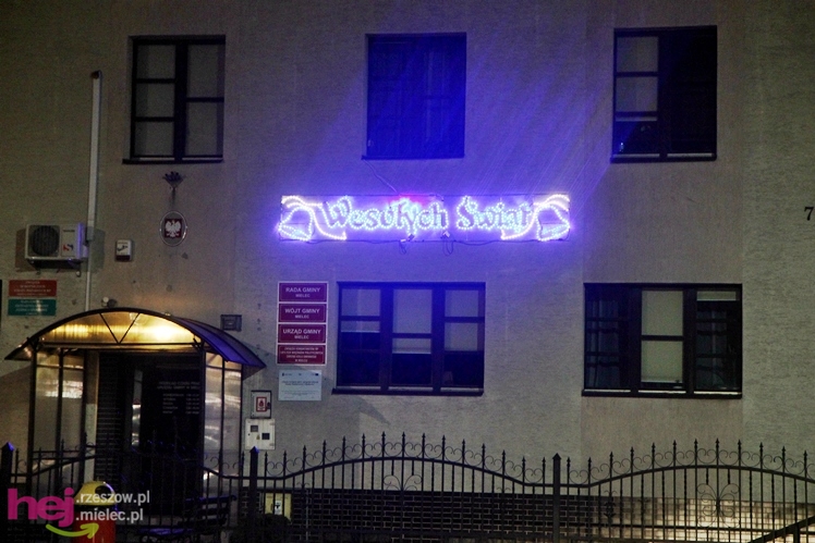 Świąteczny Mielec, czyli miasto w iluminacjach