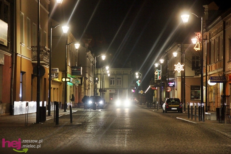 Świąteczny Mielec, czyli miasto w iluminacjach