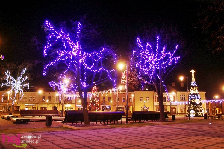 Świąteczny Mielec, czyli miasto w iluminacjach