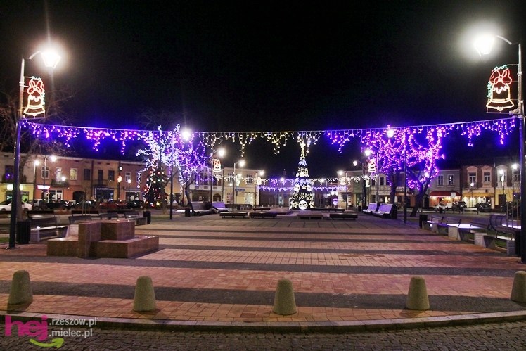 Świąteczny Mielec, czyli miasto w iluminacjach