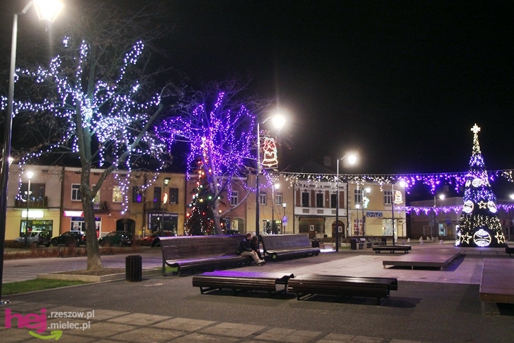 Świąteczny Mielec, czyli miasto w iluminacjach