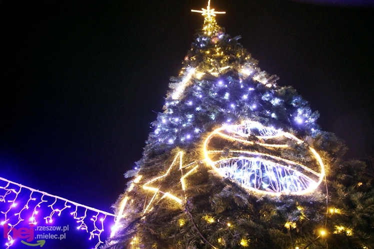 Świąteczny Mielec, czyli miasto w iluminacjach