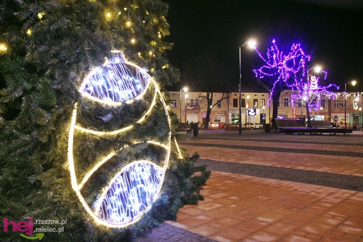 Świąteczny Mielec, czyli miasto w iluminacjach