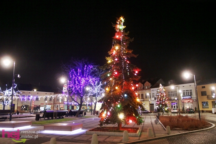 Świąteczny Mielec, czyli miasto w iluminacjach