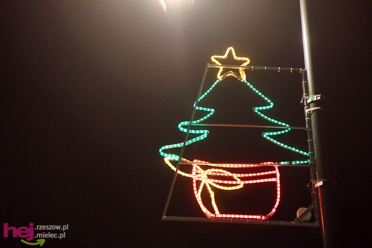 Świąteczny Mielec, czyli miasto w iluminacjach