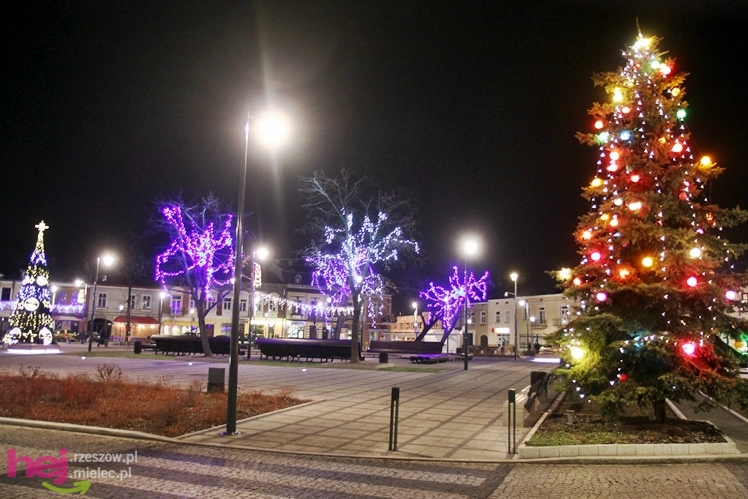 Świąteczny Mielec, czyli miasto w iluminacjach