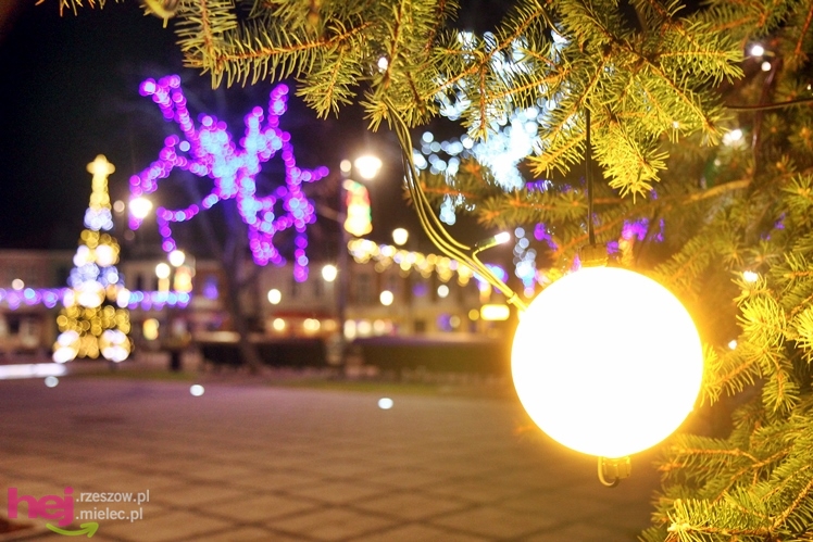 Świąteczny Mielec, czyli miasto w iluminacjach