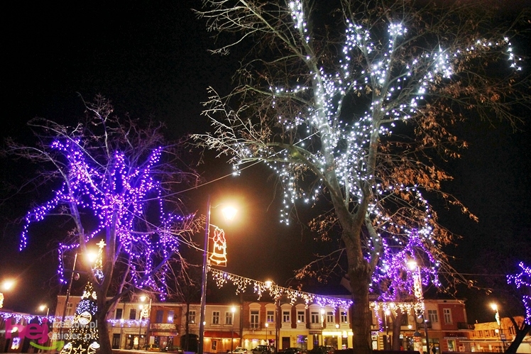 Świąteczny Mielec, czyli miasto w iluminacjach