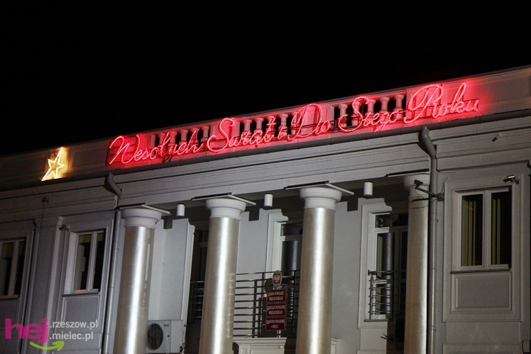 Świąteczny Mielec, czyli miasto w iluminacjach