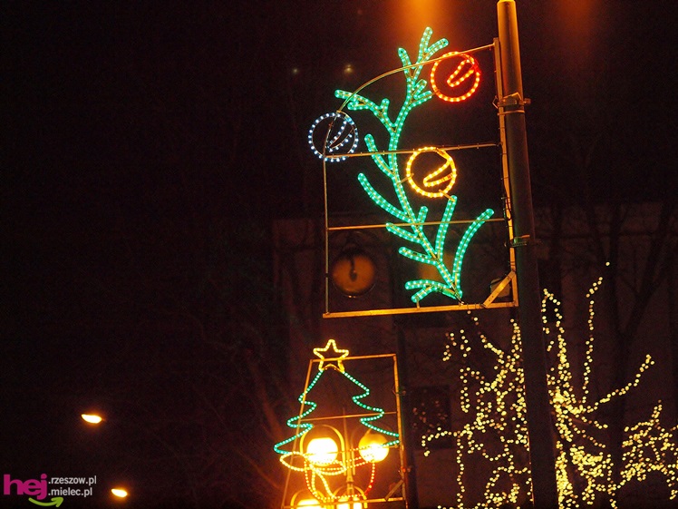Świąteczny Mielec, czyli miasto w iluminacjach