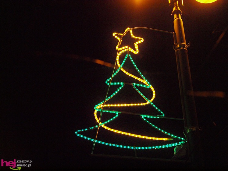 Świąteczny Mielec, czyli miasto w iluminacjach